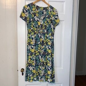 Boden Multicolor Floral Dress